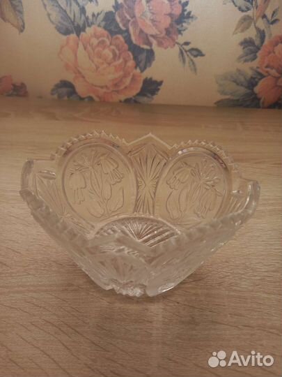 Ваза хрустальная СССР
