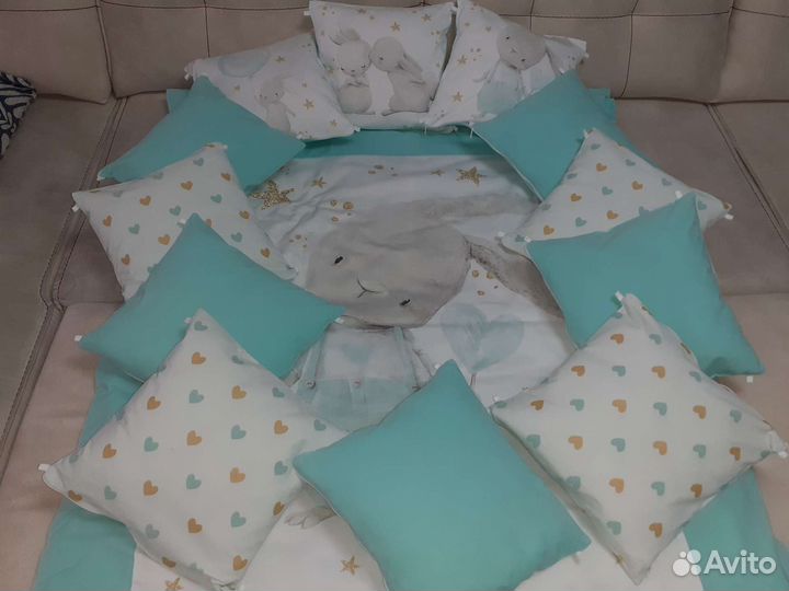 Бортики в детскую кроватку