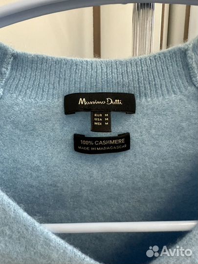 Massimo Dutti джемпер свитер пуловер кашемир, S-М
