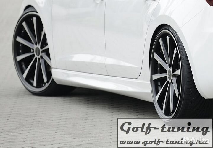 VW Golf 7 12-20 Накладки на пороги Rieger