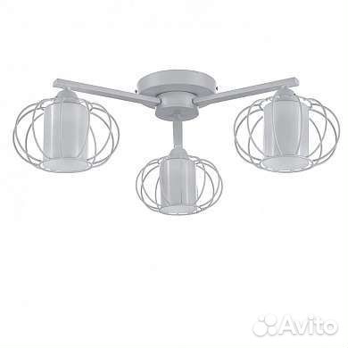 Люстра MD3378/3B белый матовый 3х60W E14 LWS18