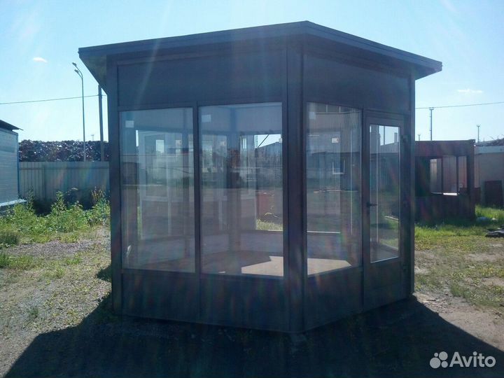 Торговый павильон, шестигранник, 4х4