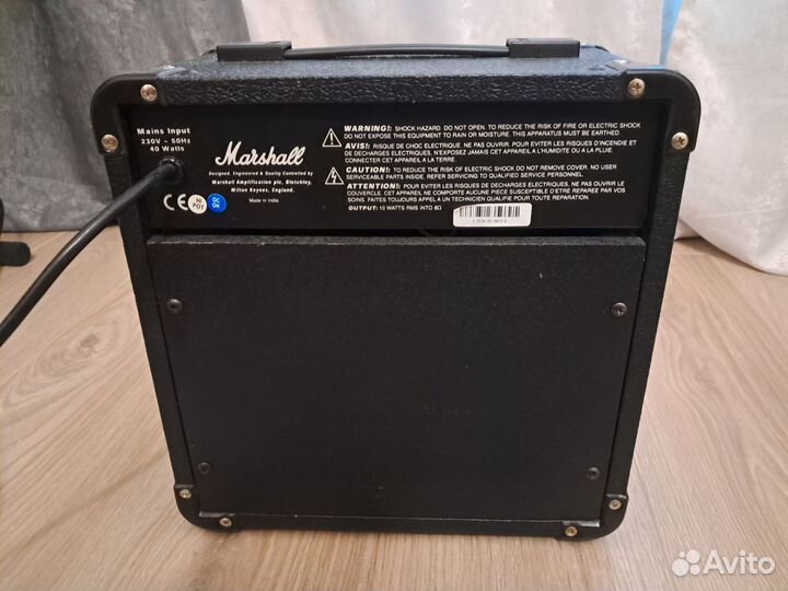 Гитарный комбоусилитель marshall