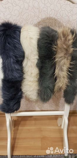 Воротник. Натуральный мех