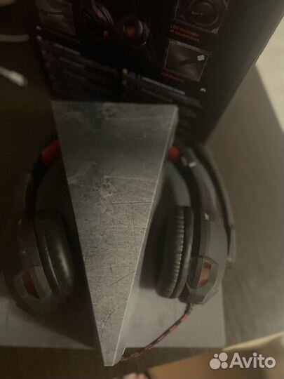 Игровые наушники с микрофоном новые