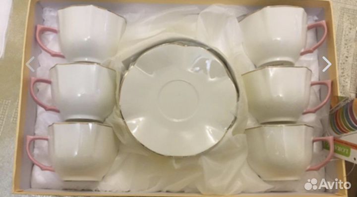 Чайный сервиз 12 предметов 220 мл
