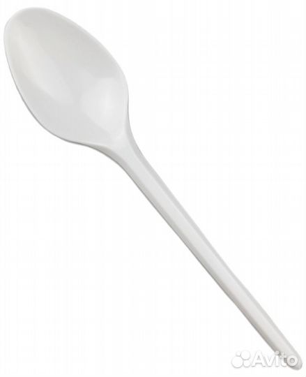 Одноразовая посуда одноразовые ложки белые 12 шт
