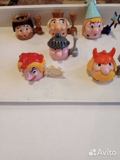 Игрушки из киндера, эпоха 90-х и 2000-х