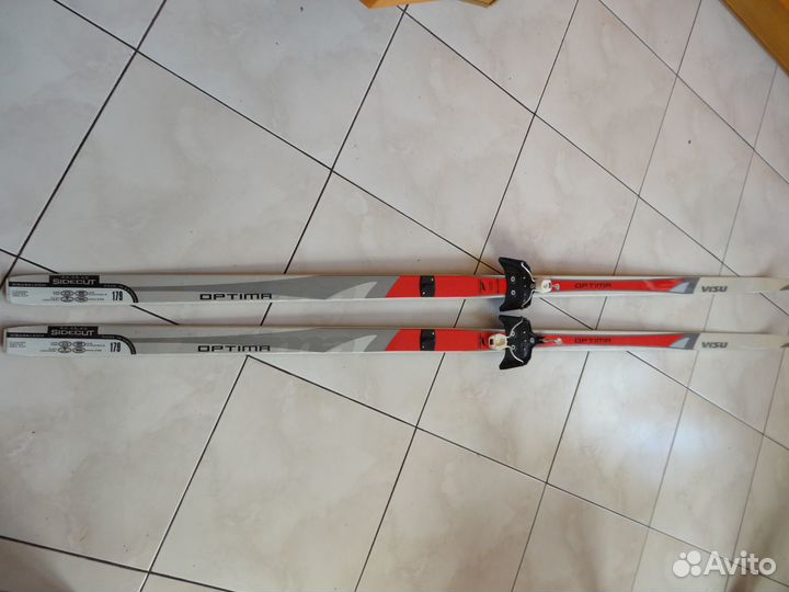 Комплект лыж: лыжи оптима,ботин.bormio,freeraide