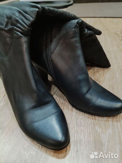 Сапоги натуральная кожа