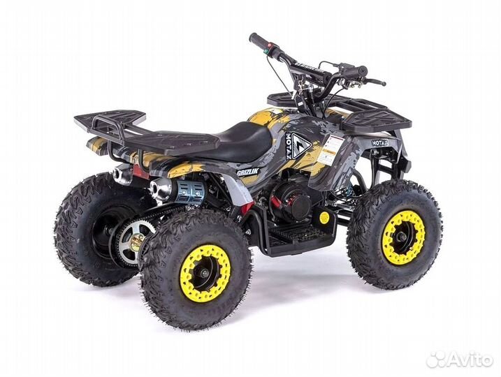 Детский квадроцикл Mini Grizlik X16 (PS, BW) motax