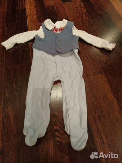 Костюм с бабочкой mothercare новый