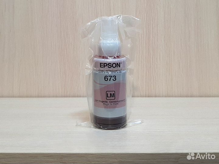 Оригинальные чернила Epson T673 70 мл LightMagenta