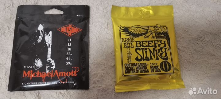 Струны для электрогитары
