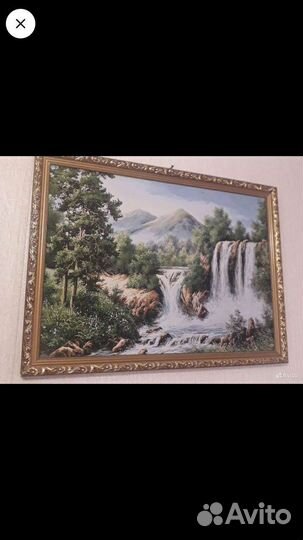 Картина пейзаж габелен