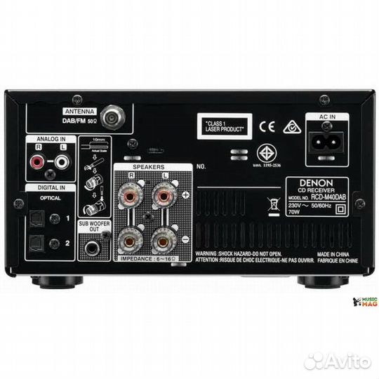 Hi-Fi микро систему Denon RCD- M40