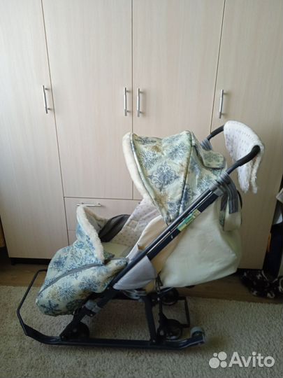 Коляска санки
