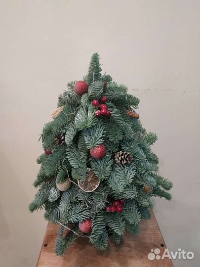 Елка из натурального нобилиса