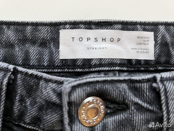 Джинсы прямые topshop