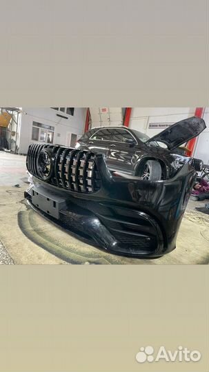 Бампер мерседес 167 гле