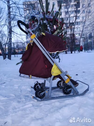 Сани коляска детские
