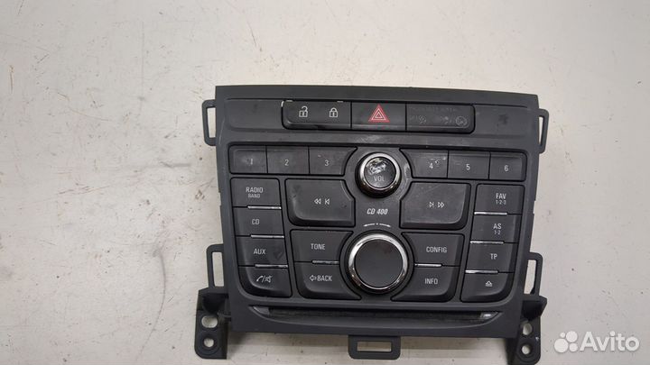 Панель управления магнитолой Opel Zafira C 2011, 2012