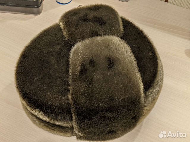 Шапка мужская из нерпы