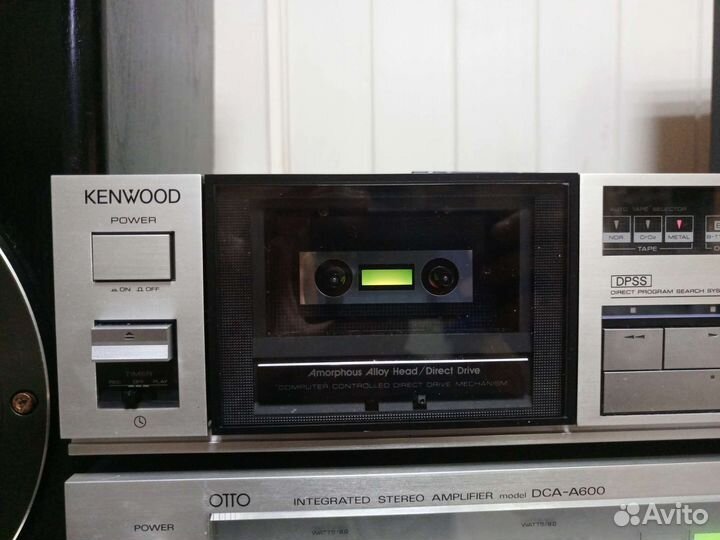 Дека кассетная Kenwood и еще немного