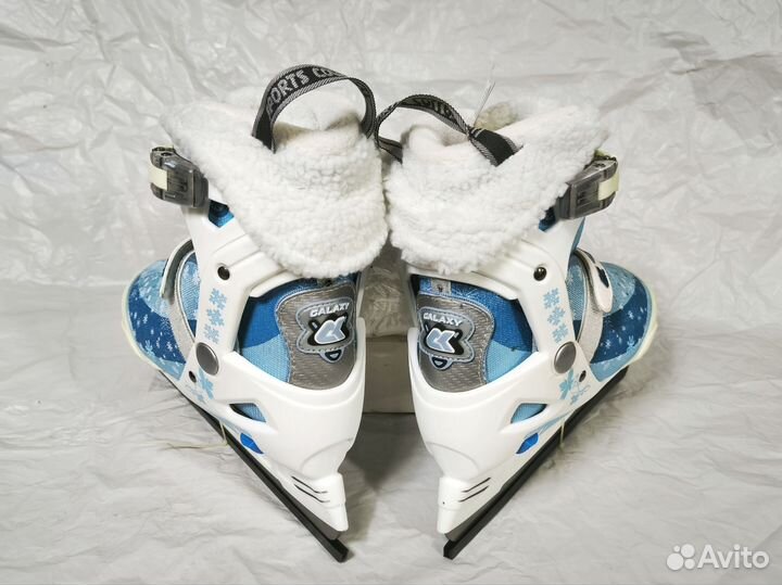 Коньки раздвижные Новые 33-38 размер