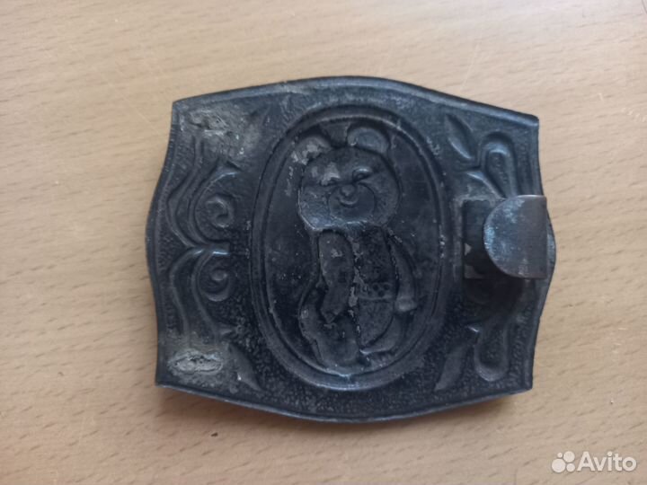 Пряжка олимпийский мишка