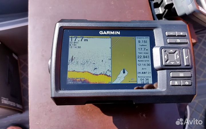 Эхолот Garmin striker Vivid 5cv + gt20-tm