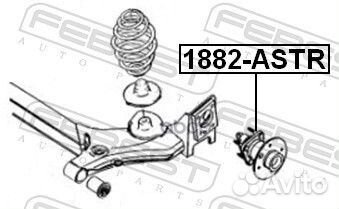 Ступица задняя (opel astra G 1998-2005) febest