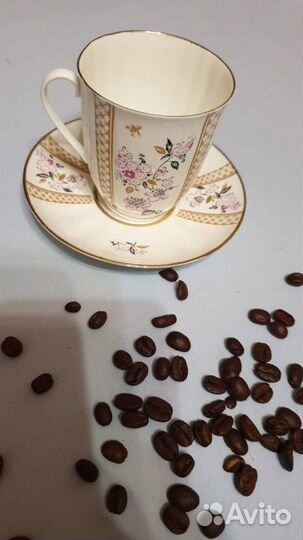 Кофейные чашки лфз костяной фарфор, новые