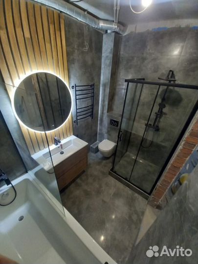 Плиточник. Ремонт ванной. Укладка плитки. Фартук