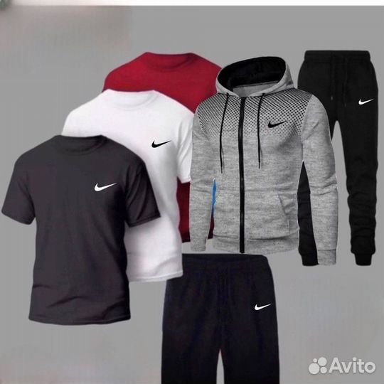 Мужской спортивный костюм 6в1 Nike