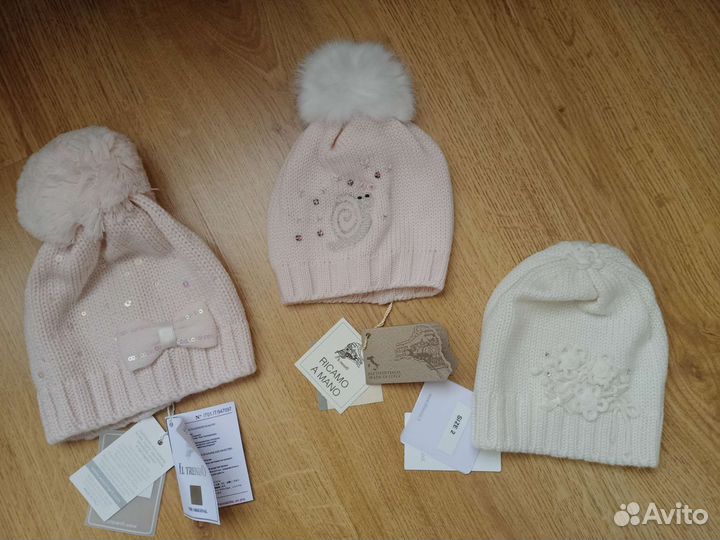 Новые шапочки IL Trenino. Размер 2