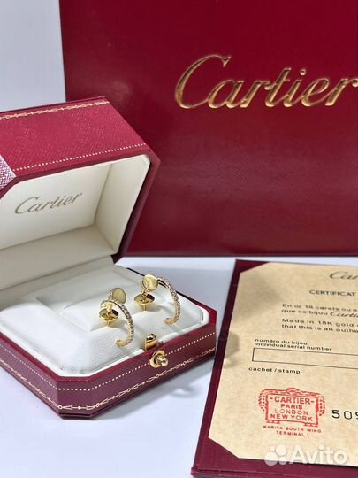 Cartier Серьги Juste un Clou