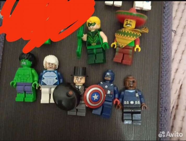 Lego звездные войны минифигурки марвел дс