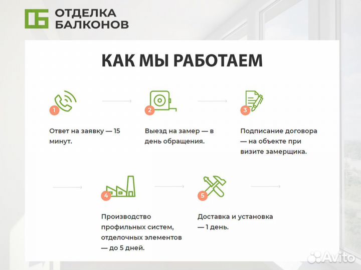 Остекление балконов от производителя