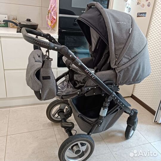 Коляска Rico Brano 2 в 1 Carbon