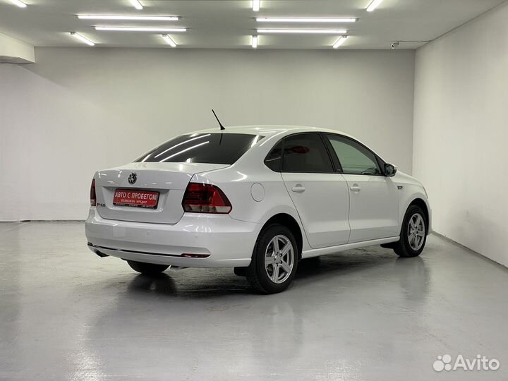 Volkswagen Polo 1.6 AT, 2016, 117 399 км