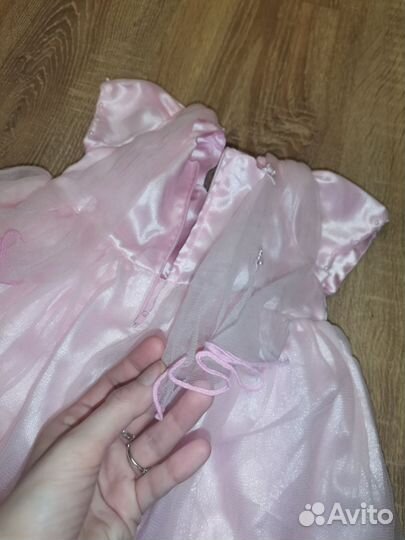 Платье розовое для девочки