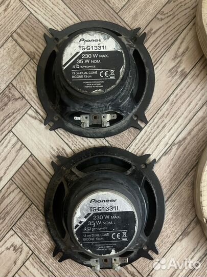 Pioneer колонки 13 см