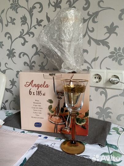Набор бокалов для вина Bohemia Angela