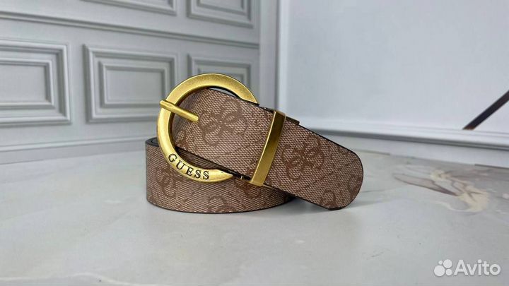 Ремень женский guess кожаный