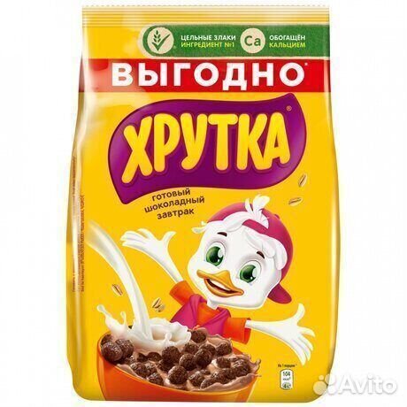 Готовый Завтрак Хрутка Шоколадный 650 г