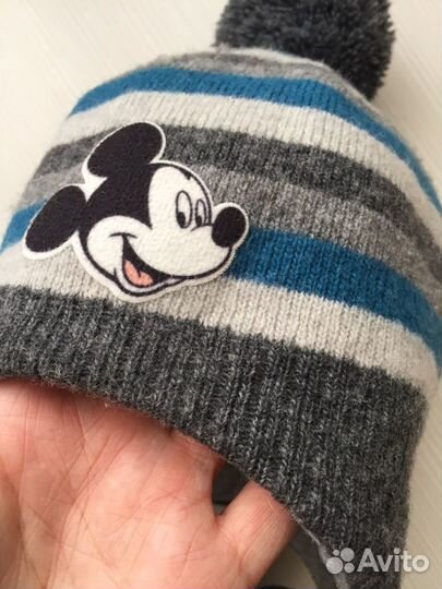 Шапка зимняя Disney, 48-50 (1-2г)