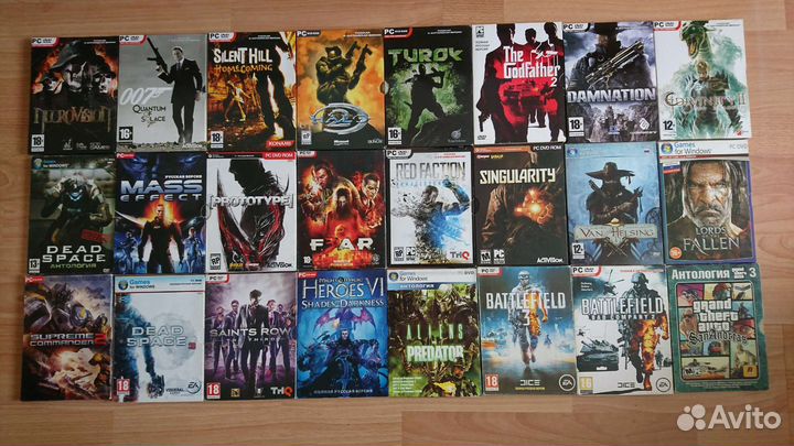 Компьютерные игры на дисках