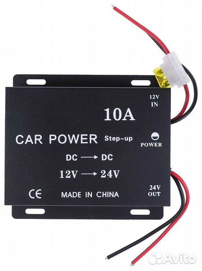 Преобразователь напряжения с 12В на 24В / 30 А
