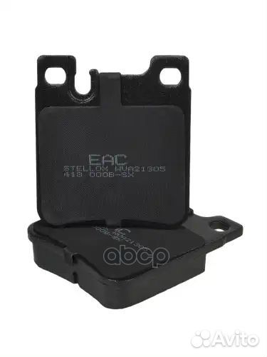 418 000B-SX колодки дисковые задн. с антискрип